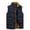 Blue, variant on Herrnalise Men's Thin Sports Multi-bag Casual Quick-drying Loose Vest Mountaineering Tooling Outdoor Vest Jackets Black