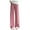 Pinks, variant on LLYwey Fleece Lined Sweatpants On Clearance Plush and Thickened Ladies Solid Color Wide Leg Pants Loose Casual Sanitary Pants Straight Tube Plus Size Long Pants New Winter Pants Pinks M