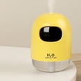 thumbnail image 3 of Mini difusor de aceite aromático humidificador de niebla fría hasta 8 tiempo de tiempo de tiempo de 2 modos de niebla 7 LED de lámpara con apagado automático par Amarillo perfecl Humidificador portátil, 3 of 8