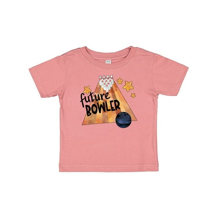 

Inktastic Future Bowler Bowling Ball and Pins Gift Baby Boy or Baby Girl T-Shirt