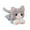 gray, variant on STARTIST Cat Plush Toy Kitty Stuffed Animal Comfortable Kids Room Decor Cartoon Cat Stuffed Animal Toy for Kids Adults Birthday Gifts black and white