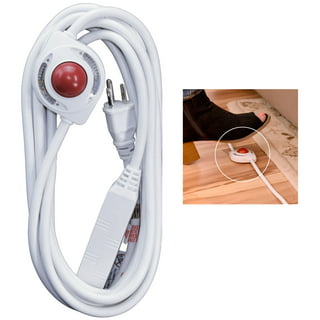 Lamp Foot Switch Christmas Tree Foot Pedal Switch Inline Lamp Switch US Plug, Size: 6.90X6.90X3.00CM