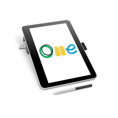 Wacom - One 13 Touch (2023 version) - 13.3" Pen & Touch Display Drawing Tablet - White