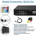 thumbnail image 3 of DVD player for TV with HDMI, all regions DVD player, CD player for home stereo system, HDMI & RCA cable included., 3 of 5