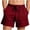 hgg167-Wine, variant on Yaoyar Mens Linen Shorts Casual Cotton Elastic Waist Drawstring Lightweight Loose Summer Beach Vacation Short with Pockets