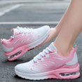 thumbnail image 5 of Women's Air Cushion Running Sneakers, Breathable Lace-Up Athletic Walking Shoes, 5 of 6