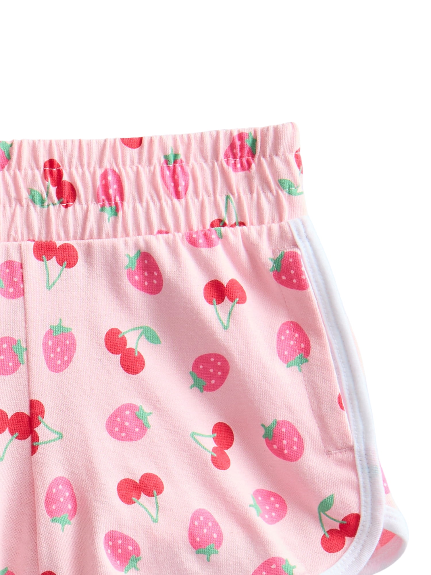Wonder Nation Girls Dolphin Shorts, 2-Pack, Sizes 4-18 & Plus