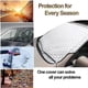 thumbnail image 5 of Car Windscreen Frost Cover for FIAT 500 2015-2023, Magnetic Windshield Protector, Winter Sun Shade, Durable Material, 5 of 5