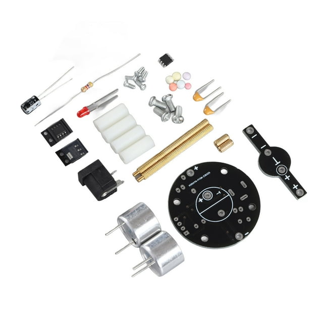 Ultrasonic Suspension Kit, DC 12V Simple Circuit Stable Performance Multifunctional DIY Levitation Learning Kit for Electronic Experiment Spare Parts