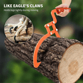 thumbnail image 7 of 20Inch Log Tongs Loads Up to 110 Lbs 2 Claw Skidding Tongs Non- Grip Loading Capacity, Dragging & Carrying Tool, 7 of 7