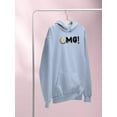 thumbnail image 3 of Omg Daisy Yellow Hoodie Women -Image by Shutterstock, Female Large, 3 of 4