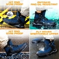 thumbnail image 3 of CONIVISON Men & Women Steel Toe Safety Boots, Puncture Resistant for Industrial Construction, 3 of 8