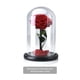 thumbnail image 2 of Flor De Rosa Conservada Real Con Cubierta De Vidrio Rosa Eterna En Cúpula De Vidrio Decoración Del Hogar Para El Día De San Valentín Moyic HA024678-01, 2 of 5