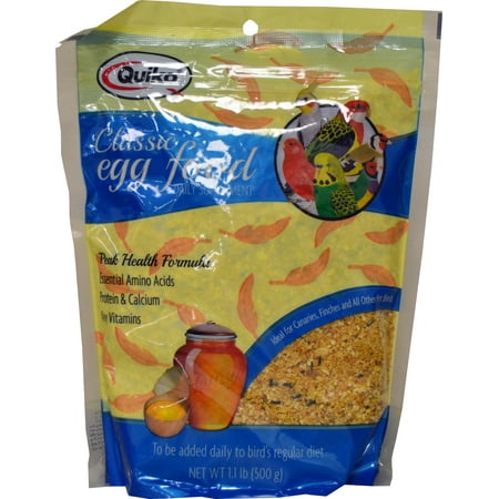 - QUIKO CLASSIC EGG FOOD DAILY SUPPLEMENT FOR ALL PET BIRDS 1.1 lb.