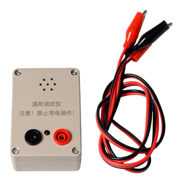 Medidor de continuidad Detector de circuitos eléctricos Portátil Versátil con pruebas estilo B