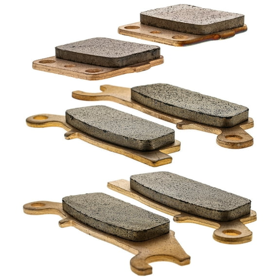 Niche Brake Pad Kit Yamaha Raptor 250 Honda FourTrax 420 500 Complete Ceramic MK1014330