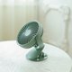 thumbnail image 1 of Mini ventilador con clip verde oscuro, pequeño ventilador USB con batería recargable de 4000 mAh, 4 velocidades, máximo 14 horas, pequeño y silencioso para cama, escritorio, cochecito -, 1 of 5