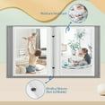 thumbnail image 7 of Fintie Photo Album 4x6 Photos, 52 Photos Small Mini Capacity Premium Vegan Leather Cover Photo Album, Portable Wallet Photo Album for Family Wedding Boys Girls, Dreamy Rainbow, 7 of 7