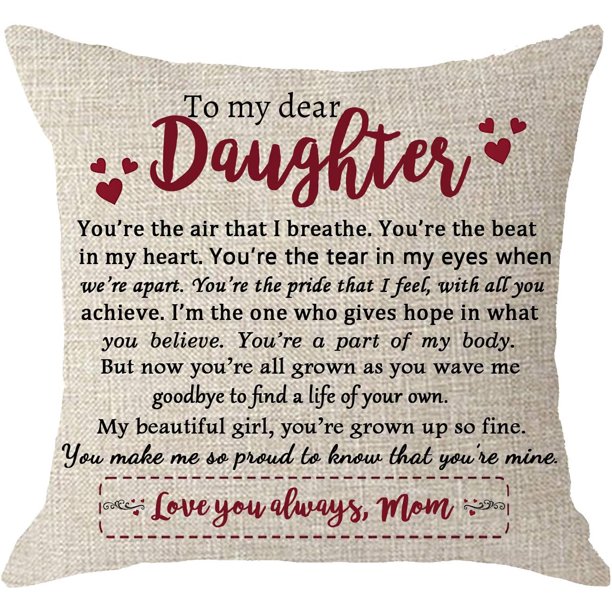 Gift for Daughters from Mother Birthday Gift with Inspirational Words