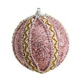 thumbnail image 2 of FastXmas Glitter Christmas Extra Large Ball Ornaments,Christmas Tree Ornaments Hanging Sequin Foam Xmas Balls Hanging Decoration for Xmas Tree Wreath Garland Home Wedding Party Decor(8CM Pink), 2 of 6