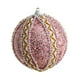 thumbnail image 2 of Ireezec Pink Glitter Foam Christmas Ball Ornament Hanging Decoration for Holiday Tree Party Festive Decorations Indoor Outdoor Xmas Decor, 2 of 6