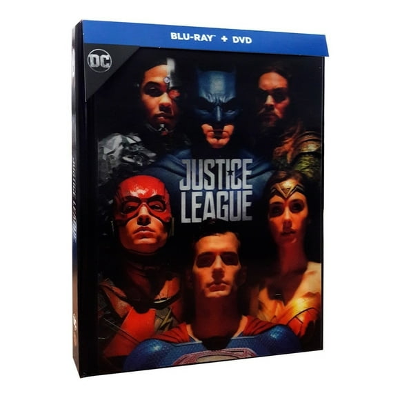 Liga De La Justicia Digibook Dc Pelicula Blu-ray + Dvd Warner Bros Blu-ray