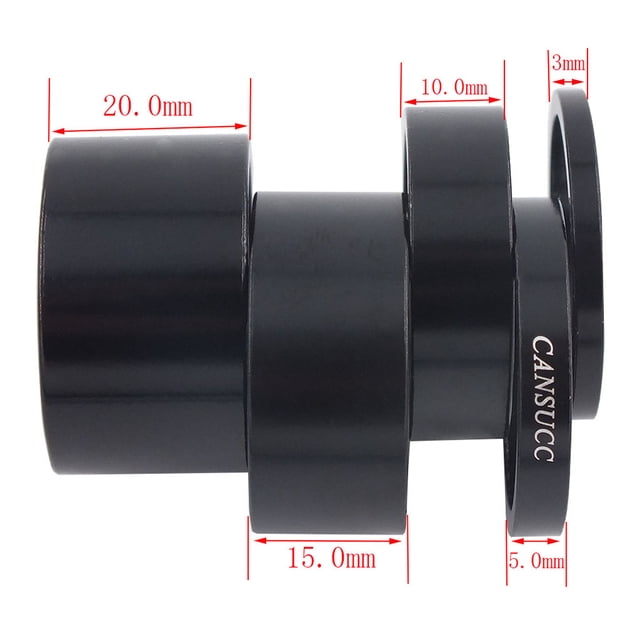 Ciclismo Arandela para auriculares de bicicleta MTB anillo de junta espaciadora de vástago de horquilla delantera para bicicleta (10mm) Likrtyny Para estrenar