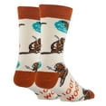 thumbnail image 2 of OoohYeah Mens Novelty Funny Crew Socks, Got Wood, Crazy Humor Cotton Socks 10-13, 2 of 5