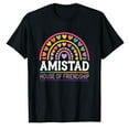 thumbnail image 1 of AALJY Amistad House Of Friendship Rainbow Hearts T-Shirt, 1 of 1