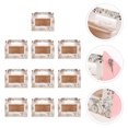 thumbnail image 3 of HEMOTON 10pcs Transparent Window Cake Muffin Box Fits 2 Cupcake Container Boxes, 3 of 6
