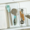 thumbnail image 4 of Mainstays Extra Large Wide Clear PET Plastic Organizer Tray, 12 in x 6 in x 2 in, 4 of 8