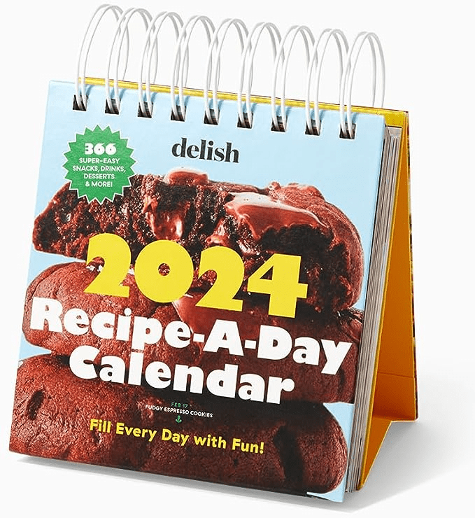 Delish 2025 RecipeADay Calendar Get 365 amazing recipes for snacks