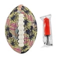 thumbnail image 4 of Pelota de rugby para niños, resistente al desgaste, con inflador, pelota de fútbol americano, pelota de fútbol acuático para lago, pelota de recuerdo, 4 of 9