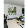 thumbnail image 4 of MARMONT HILL 'I Dream of Summers' Painting Print on Natural Pine Wood - Multi-Color 24 x 24, 4 of 7