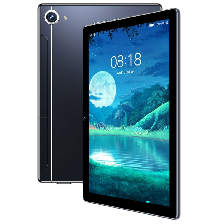 Tablet 10 inch, 32GB Android Phone Tablet with Dual Sim Card Slot, 5MP  Camera, Quad-Core, WiFi, Bluetooth, GPS, Support 3G Cellular Tablet, 128GB