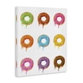 thumbnail image 3 of Stupell Industries Bright Donut Rows Food & Beverage Painting Wrapped Canvas Canvas Art Print Wall Art, 16 x 20, 3 of 7