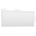thumbnail image 2 of vidaXL Mirror Wall Mounted Rectangular Bathroom Furniture Engineered Wood, 2 of 7