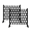 Black, variant on Ktaxon 81x31in Expandable Fir Wood Fence, Arch Style Outdoor Garden Panel, Carbonized