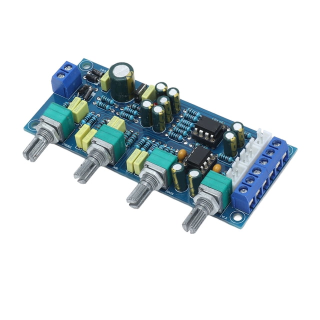 Módulo preamplificador Bling Bling Placa de tono HIFI Agudos medios graves Ajuste de volumen