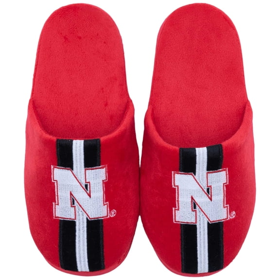 Youth ZooZatz Nebraska Huskers Slippers
