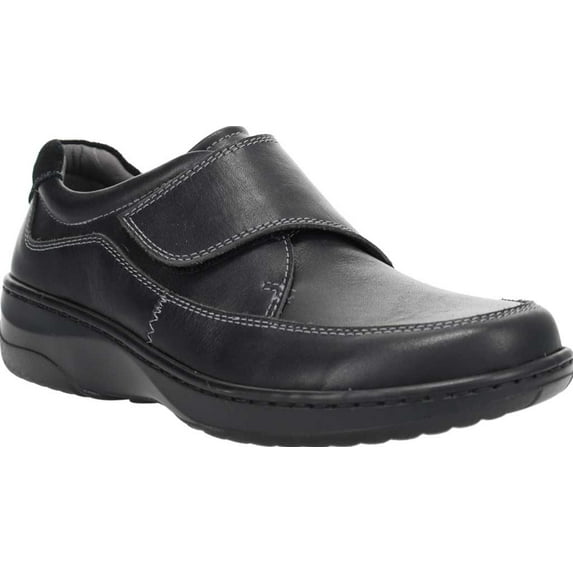 Women's Propet Gilda Sneaker Black Full Grain Leather