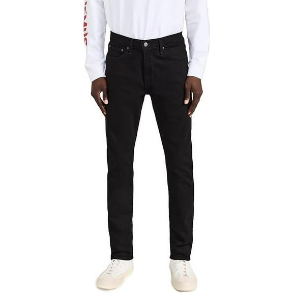 Levi's Slim fit Stretch Black Jeans, (Men's)