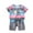White N, variant on Zwiiyzr 6M-6T Toddler Boys Girls Summer Outfit 2-Piece Set Short Sleeve Shirts Shorts Casual Playwear Cute Print Soft Cotton Home & Outdoor Clothes (2Pcs) White