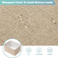 thumbnail image 4 of Laklulu Cestas de almacenamiento – Cestas decorativas Caja de almacenamiento Contenedores con asas para almacenamiento de ropa, juguetes, libros, hogar, oficina, 4 of 5