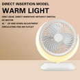 thumbnail image 4 of Goattoy Portable Electric Fan,Rechargeable Summer Mini Fan for Bedroom,Office,Car,Outdoor Activities, ,Great for Summer Gifts, 4 of 9