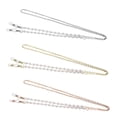 thumbnail image 2 of Miangastore Mask Rope Silver 3Pcs 29.48X0.20X0.08In, 2 of 9