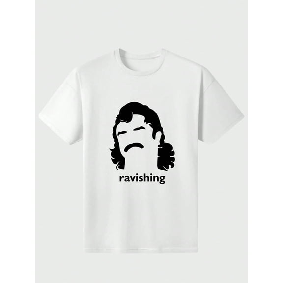 Ravishing Rick Rude Wrestling Retro T-Shirt Casual Digital Print 220g Pure Heavy 100% Cotton T Shirt 100% Cotton