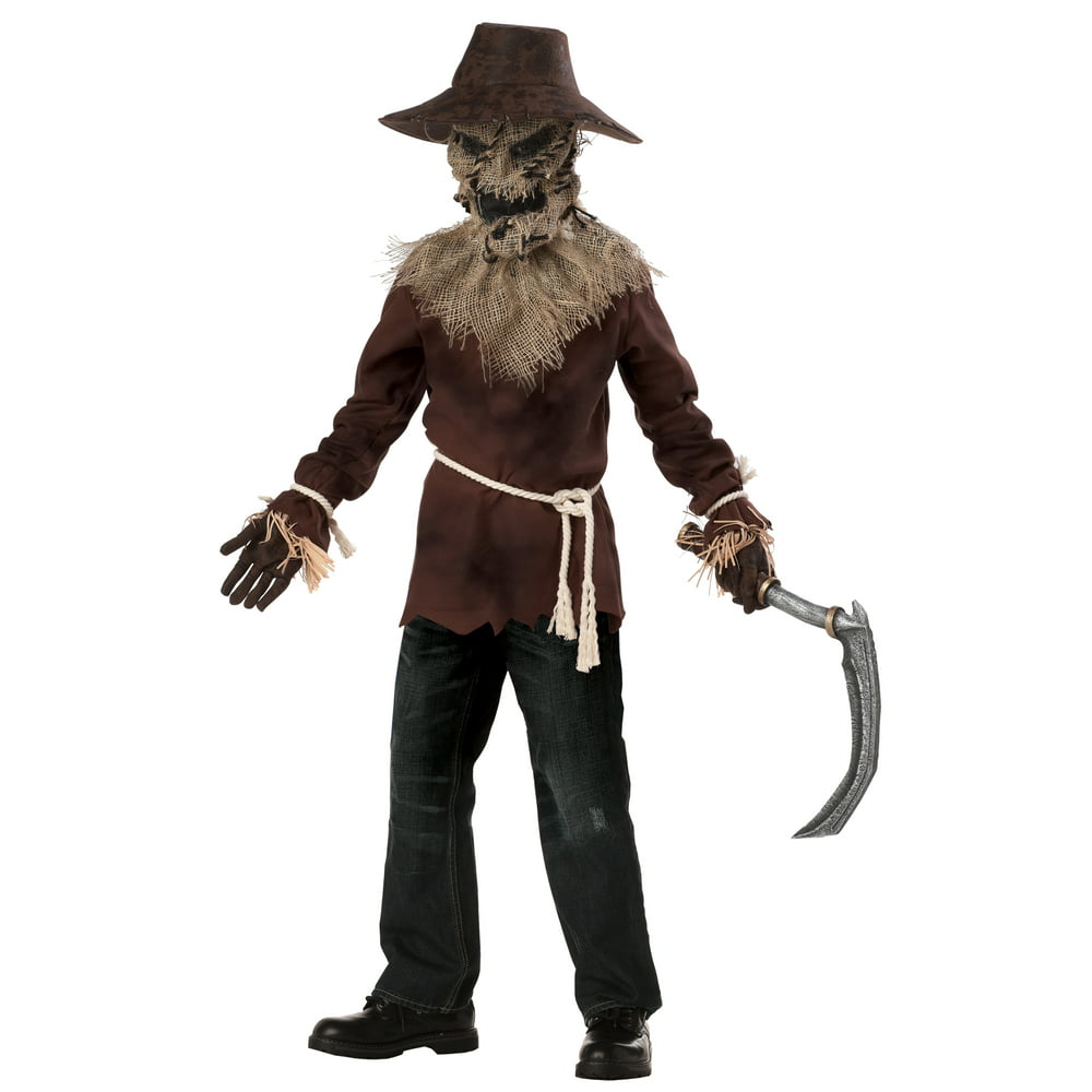 Wicked Scarecrow Scary Boys Horror Child Halloween Costume - Walmart ...