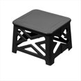 thumbnail image 1 of Inodoro Portátil Plegable con Tapa, Multifuncional, para Camión, para Camping, Viajes, Color Negro., 1 of 5