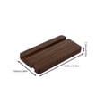 thumbnail image 2 of OUNONA 1Pc Rectangular Desktop Tablet Holder Wood for General Users Back to School, 2 of 8